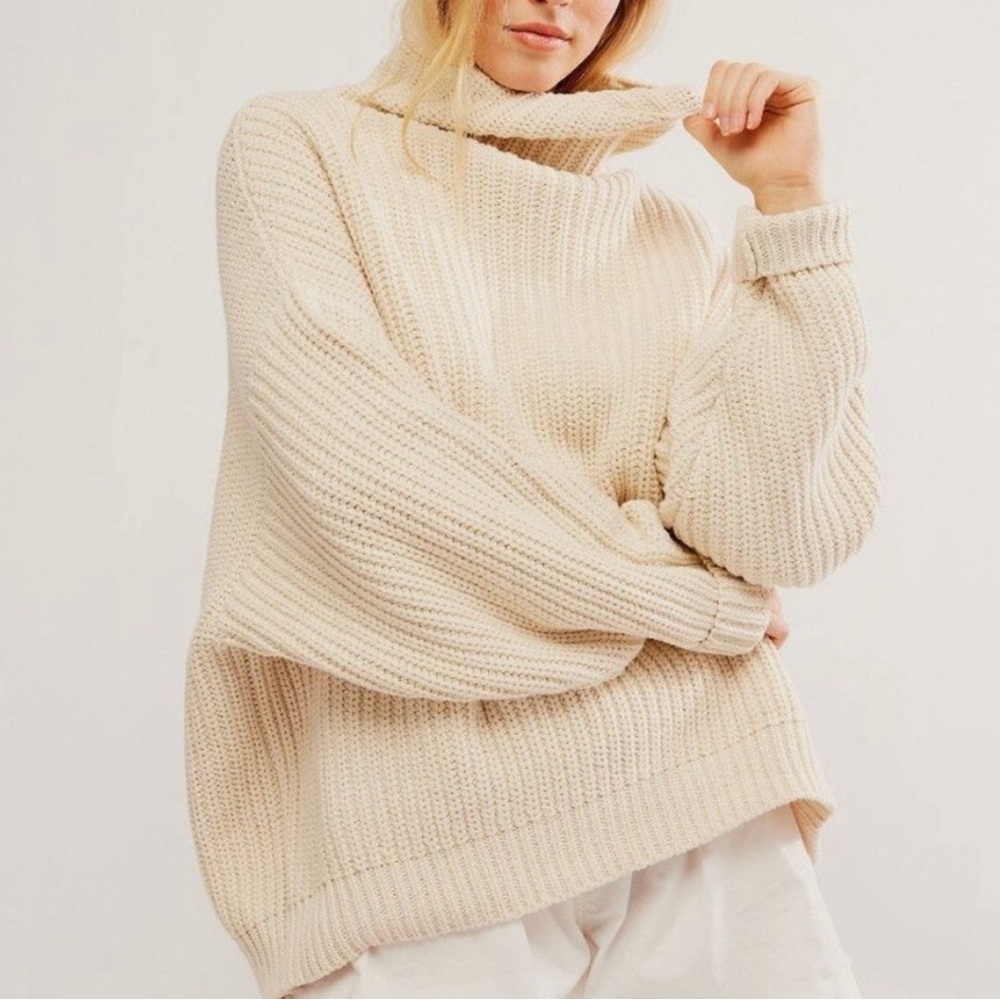 EUC! Free People Swim Too Deep Sweater sz M